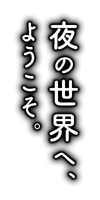 夜の世界へようこそ