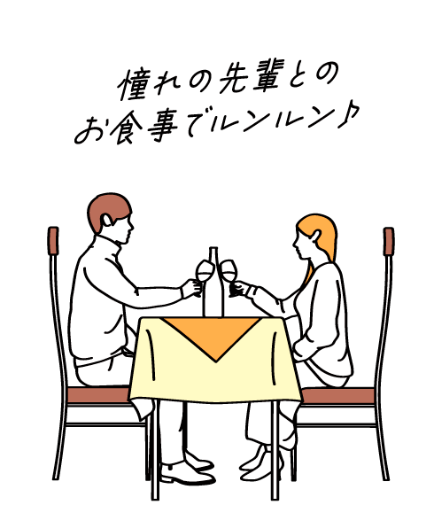 妻と初めて行った思い出のレストランで記念デート♥