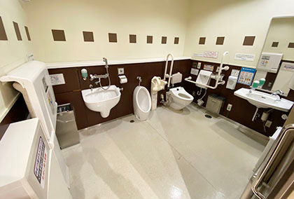 アルパ1F優先トイレ内の設備写真