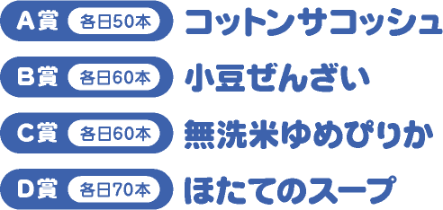 賞品