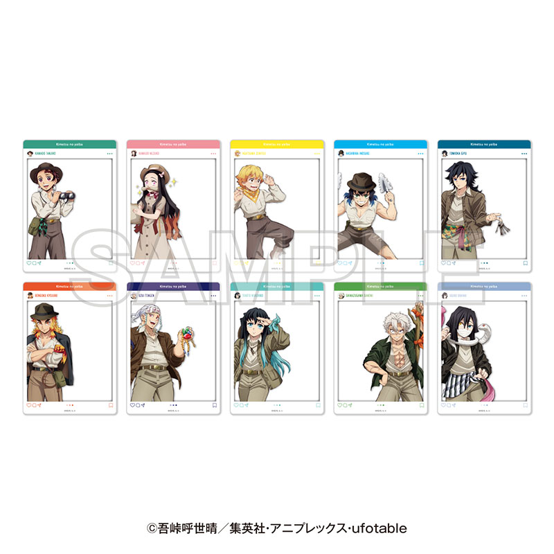 トレーディングSNS風クリアカード