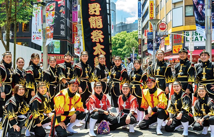 琉球舞団 昇⿓祭太鼓
