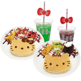 キティ＆ダニエル パンケーキセット
